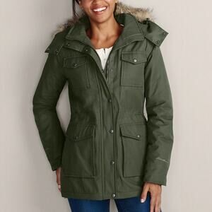 Eddie Bauer Westbridge Weatheredge Parka Coat In Green Size Large Tall